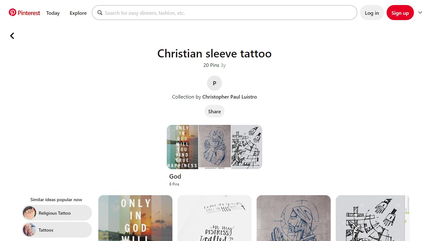 20 Best Christian sleeve tattoo ideas - Pinterest